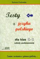 Okładka książki Testy z języka polskiego dla kl. 5-6 GRAM