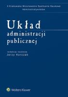 Okładka książki Układ administracji publicznej