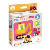 Układam pojazdy. Wydawca: Bright Junior Media Justyna Han. SmakLiter.pl Opakowanie Układam pojazdy