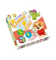 Układanka Piesek i ptak. Wydawca: MULTIGRA. SmakLiter.pl Opakowanie Układanka Piesek i ptak