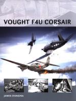 Vought F4U Corsair. Autor: D'Angina James. SmakLiter.pl Okładka książki Vought F4U Corsair