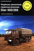 Wojskowe samochody ciężarowo-terenowe Star 660/266. Autor: Drążkiewicz Sławomir. SmakLiter.pl Okładka książki Wojskowe samochody ciężarowo-terenowe Star 660/266