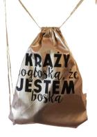 Worek szkolny plecak WR1061 Krąży pogłoska MESIO. Wydawca: MESIO.PL. SmakLiter.pl Opakowanie Worek szkolny plecak WR1061 Krąży pogłoska MESIO
