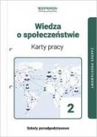 Okładka książki WOS LO 2 Karty pracy ZP w.2020 OPERON