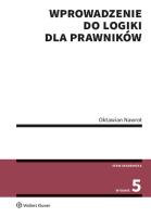 Wprowadzenie do logiki dla prawników. Autor: Nawrot Oktawian. SmakLiter.pl Okładka książki Wprowadzenie do logiki dla prawników