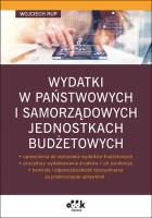 Wydatki w państwowych i sam jedn budż/JBK1390. Autor: Rup Wojciech. SmakLiter.pl Okładka książki Wydatki w państwowych i sam jedn budż/JBK1390