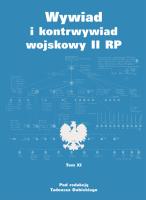 Wywiad i kontrwywiad wojskowy II RP. Tom XI. Autor: Dubicki Tadeusz. SmakLiter.pl Okładka książki Wywiad i kontrwywiad wojskowy II RP. Tom XI