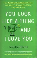 You Look Like a Thing and I Love You. Autor: Shane Janelle. SmakLiter.pl Okładka książki You Look Like a Thing and I Love You