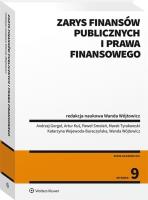 Zarys finansów publicznych i prawa finansowego. Autor: Opracowanie zbiorowe. SmakLiter.pl Okładka książki Zarys finansów publicznych i prawa finansowego