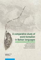 Okładka książki A comparative study of word-formation in Balkan languages