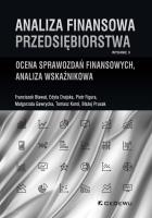 Analiza finansowa przedsiębiorstwa. Autor: Bławat Franciszek, Drajska Edyta, Figura Piotr. SmakLiter.pl Okładka książki Analiza finansowa przedsiębiorstwa