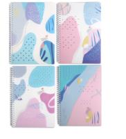 Brulion na spirali B5/80K kratka PP M&G. Wydawca: M&G Writing Company. SmakLiter.pl Opakowanie Brulion na spirali B5/80K kratka PP M&G