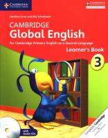 Cambridge Global English 3 Learner's Book + CD. Autor: Linse Carline, Schottman Elly. SmakLiter.pl Okładka książki Cambridge Global English 3 Learner's Book + CD