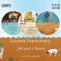CD MP3 Pakiet Jak pies z kotem. Autor: Fabisińska Liliana. SmakLiter.pl Okładka książki CD MP3 Pakiet Jak pies z kotem