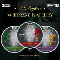 CD MP3 Pakiet Wietrzne Katedry. Autor: Reystone Alice Rosalie. SmakLiter.pl Okładka książki CD MP3 Pakiet Wietrzne Katedry