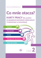 Co mnie otacza? Część 2. Autor: Olga Kłodnicka. SmakLiter.pl Okładka książki Co mnie otacza? Część 2