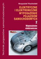 Elektryczne i elektroniczne wypos. cz.2 WKŁ. Autor: Krzysztof Pacholski. SmakLiter.pl Okładka książki Elektryczne i elektroniczne wypos. cz.2 WKŁ