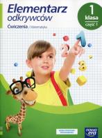 Okładka książki Elementarz odkrywców. Matematyka Ćwiczenia 1/1 NE