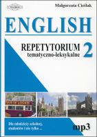 English. Repetytorium 2 tem-leks.+ mp3 WAGROS. Autor: Cieślak Małgorzata. SmakLiter.pl Okładka książki English. Repetytorium 2 tem-leks.+ mp3 WAGROS