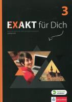 Exakt fur dich 3 (2015). Podręcznik + CD. Autor: Motta Giorgio. SmakLiter.pl Okładka książki Exakt fur dich 3 (2015). Podręcznik + CD