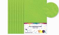 Filc dekoracyjny zielony YNJ 8szt NOSTER. Wydawca: Noster. SmakLiter.pl Opakowanie Filc dekoracyjny zielony YNJ 8szt NOSTER