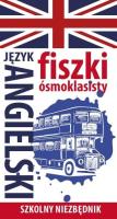 Okładka książki Fiszki ósmoklasisty. Szkolny niezbędnik J, ang. 1
