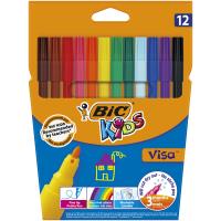 Opakowanie Flamastry KIDS Visa (12 szt.) BIC