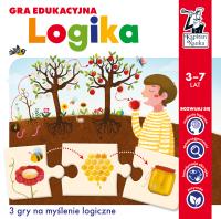 Gra edukacyjna Logika Kapitan Nauka. Autor: Opracowanie zbiorowe. SmakLiter.pl Okładka książki Gra edukacyjna Logika Kapitan Nauka