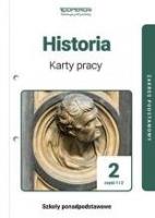 Okładka książki Historia LO 2 Karty pracy ucznia ZP cz.1-2