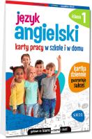Język angielski. Karty pracy w szkole i w domu 1. Autor: Opracowanie zbiorowe. SmakLiter.pl Okładka książki Język angielski. Karty pracy w szkole i w domu 1
