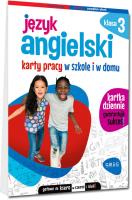 Język angielski. Karty pracy w szkole i w domu 3. Autor: Opracowanie zbiorowe. SmakLiter.pl Okładka książki Język angielski. Karty pracy w szkole i w domu 3