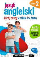 Język angielski Klasa 2 Karty pracy w szkole i w domu . Autor: Opracowanie zbiorowe. SmakLiter.pl Okładka książki Język angielski Klasa 2 Karty pracy w szkole i w domu