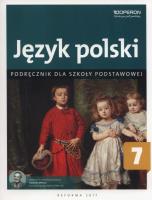 Okładka książki Język polski SP 7 Podręcznik OPERON