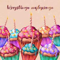 Opakowanie Karnet 150x150 Babeczki