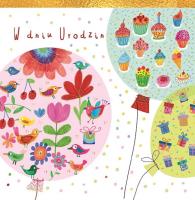 Opakowanie Karnet KW Balony Pattern