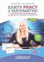 Karty pracy z matematyki ZR cz.2 2020 ELITMAT. Autor: Kulma Dariusz. SmakLiter.pl Okładka książki Karty pracy z matematyki ZR cz.2 2020 ELITMAT
