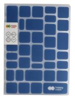 Opakowanie Kołobrulion A5/80K kratka Trend Blue HAPPY COLOR