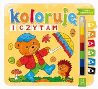 Okładka książki Koloruję i czytam. Kredka segmentowa