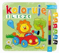 Okładka książki Koloruję i liczę. Kredka segmentowa