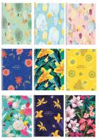 Opakowanie Kołozeszyt A5/96K kratka Secret Garden ASTRA