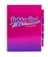 Opakowanie Kołozeszyt Pukka Pad A4 Fusion Project Book różowy