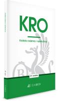 KRO. Kodeks rodzinny i opiekuńczy WYD.27/2020. Stan prawny: 7 września 2020 r.. Autor: Opracowanie zbiorowe. SmakLiter.pl Okładka książki KRO. Kodeks rodzinny i opiekuńczy WYD.27/2020. Stan prawny: 7 września 2020 r.