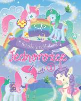 Okładka książki Książka z naklejkami. Jednorożce 1