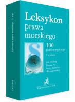leksykon prawa morskiego wyd.2. Autor: Opracowanie zbiorowe. SmakLiter.pl Okładka książki leksykon prawa morskiego wyd.2