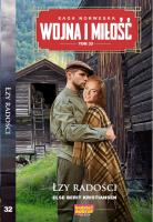 Łzy radości Wojna i Miłość. Tom 32. Autor: Else Berit Kristiansen. SmakLiter.pl Okładka książki Łzy radości Wojna i Miłość. Tom 32