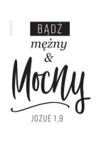 Opakowanie Magnes na lodówkę - Bądź mężny i mocny
