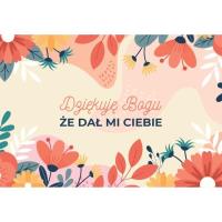 Opakowanie Magnes na lodówkę - Dziękuję Bogu