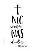 Opakowanie Magnes na lodówkę - Nic nie oddzieli nas