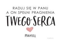 Opakowanie Magnes na lodówkę - Raduj się w Panu