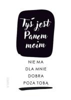 Opakowanie Magnes na lodówkę - Tyś jest Panem moim ciemny